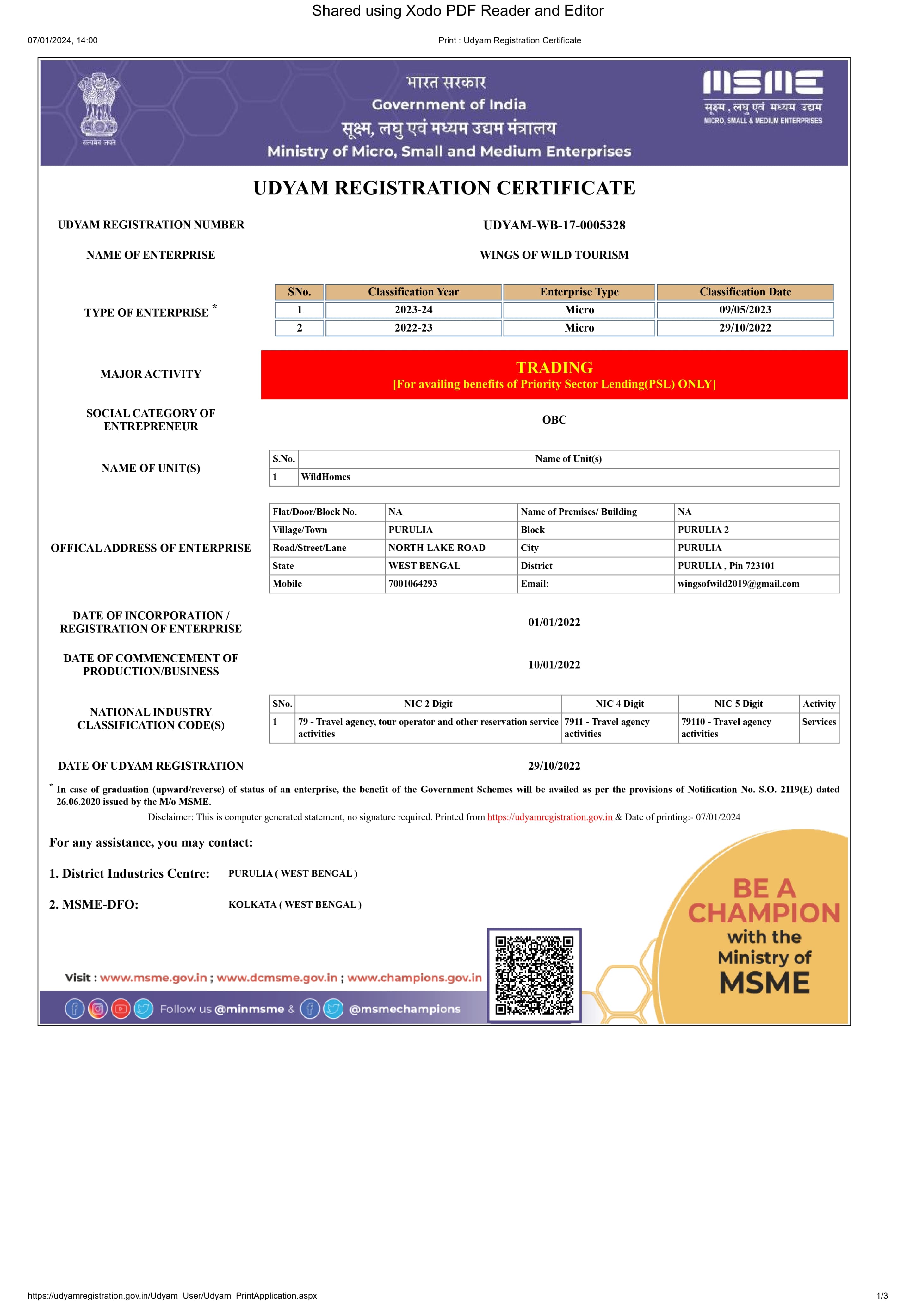 Domestic Tour Packages